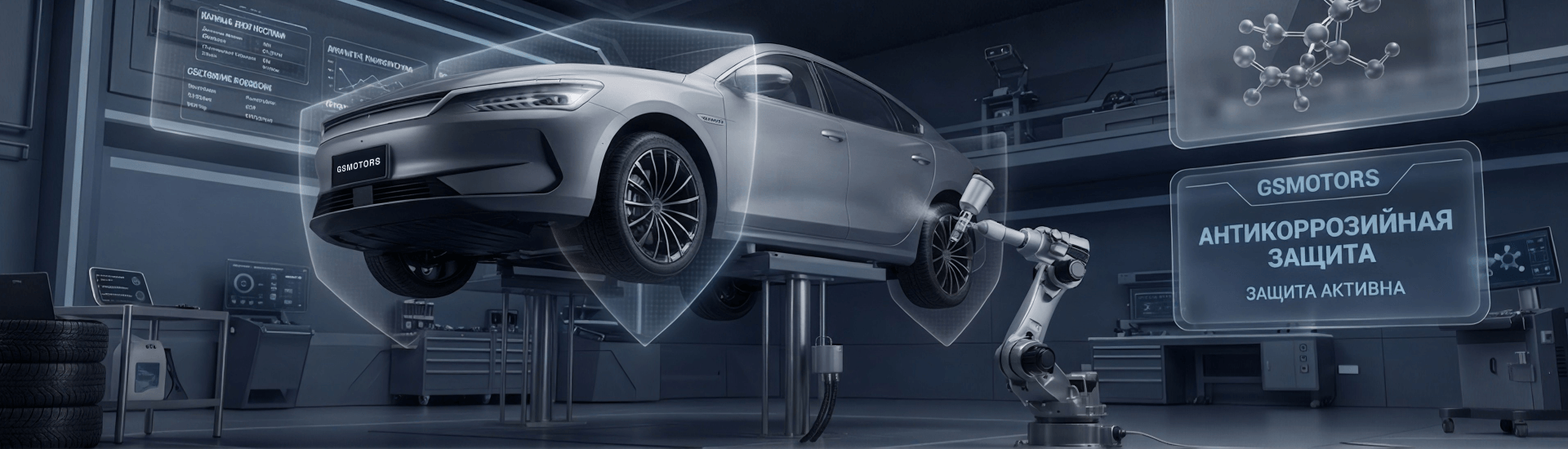 Антикоррозийная обработка в сервисном центре GSMotors!
